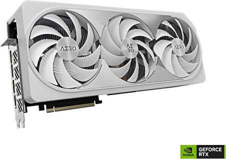 Gigabyte GeForce RTX4090 Aero OC GV-N4090AERO OC-24GD 24GB GDDR6X 384Bit DX12 DLSS 3 Gaming (Oyuncu) Ekran Kartı