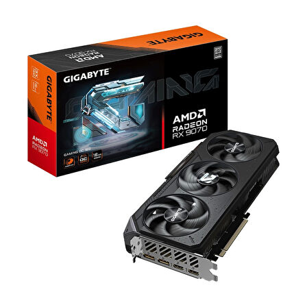 Gigabyte Radeon RX9070 Gaming OC 16GB 256 Bit GDDR6 Ekran Kartı