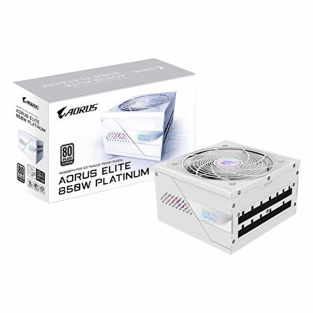 Gigabyte Aorus Elite AE850PM Ice 850W 80+ Platin Modüler Güç Kaynağı
