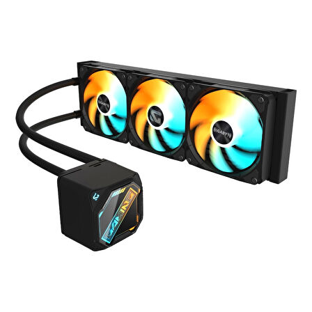 Gigabyte Gaming 360 ARGB 360mm Intel-AMD Uyumlu Siyah Sıvı Soğutucu