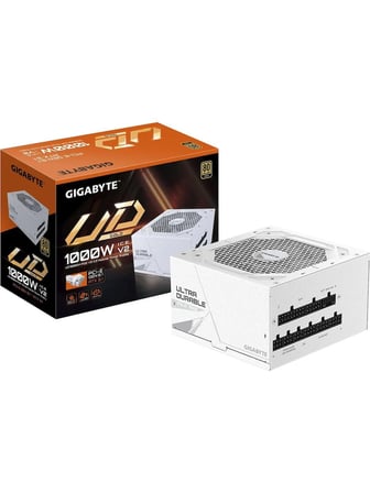 GIGABYTE PSU MODÜLER 1000W 80+GOLD UD1000GM PG5 V2 ICE POWER SUPPLY