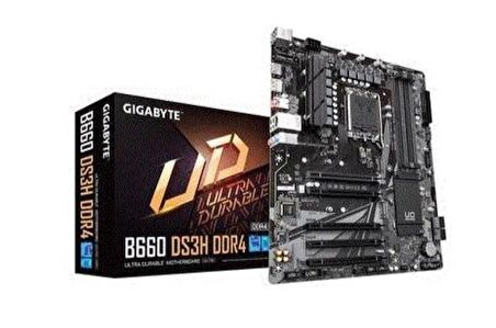 Gigabyte B660 DS3H AX Intel B660 LGA 1700 DDR4 3200 MHz Masaüstü Anakart