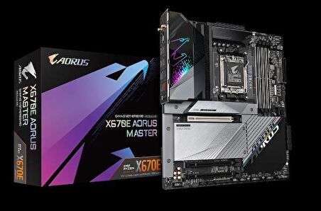 GIGABYTE X670-E Aorus Master DDR5 5200MHZ HDMI Anakart