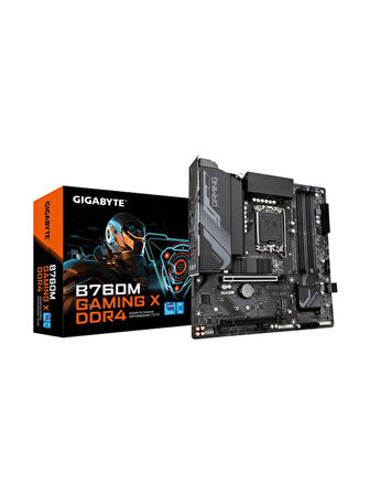 Gigabyte B760 Gaming X 5333 MHz (O.C.) DDR4 LGA1700 ATX Anakart OUTLET