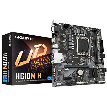 Gigabyte H610M H DDR5 5600MHz 1700P Matx Anakart