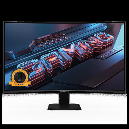 GIGABYTE 27" GS27FC 180Hz 1ms HDMI DP Adaptive-Sync HDR FHD VA Curved Gaming Monitör