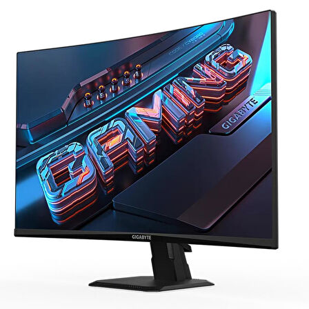 GIGABYTE 27" GS27FC 180Hz 1ms HDMI DP Adaptive-Sync HDR FHD VA Curved Gaming Monitör