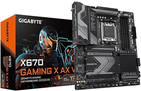 Gigabyte X670 Gaming X AX V2 AMD AM5 DDR5 ATX Anakart - outlet