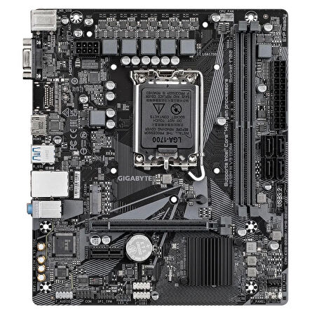GIGABYTE H610M H V3 DDR4 3200MHZ(OC) M.2 HDMI DSUB MATX 1700P