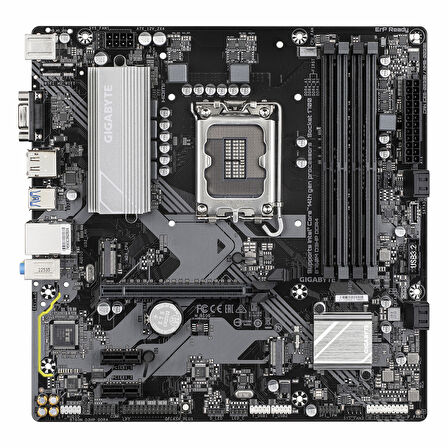 Gigabyte B760M D3HP DDR4 (5333MHz)OC M.2 VGA/HDMI/DP PCIe 4.0 1700P mATX Anakart
