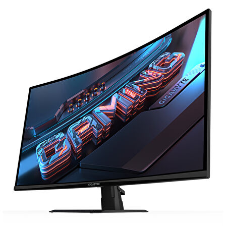 Gigabyte GS32QCA 31.5″ 180Hz 1ms HDMI DisplayPort  Adaptive-Sync VA Curved 2K Gaming Monitör