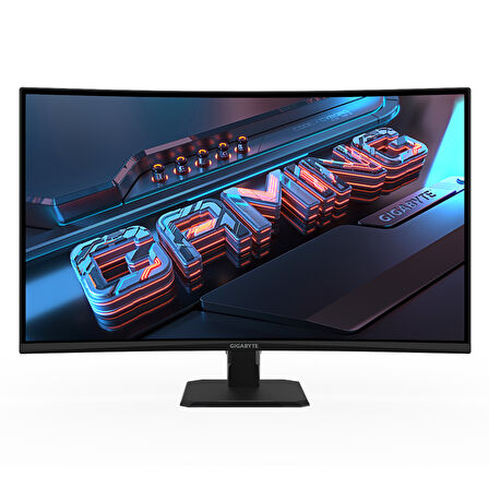 Gigabyte GS32QCA 31.5″ 180Hz 1ms HDMI DisplayPort  Adaptive-Sync VA Curved 2K Gaming Monitör