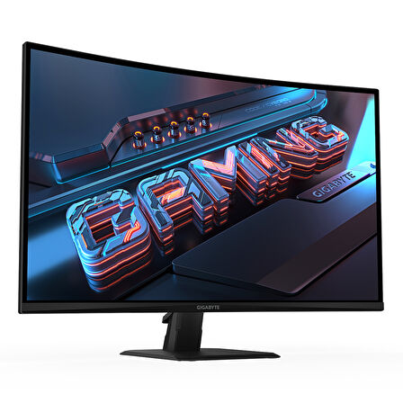 Gigabyte GS32QCA 31.5″ 180Hz 1ms HDMI DisplayPort  Adaptive-Sync VA Curved 2K Gaming Monitör