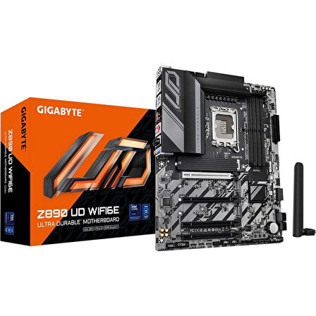 GIGABYTE ANAKART INTEL LGA1851 ATX Z890 UD WIFI6E