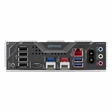 Gigabyte X870 Gaming WiFi6 DDR5 (8200MHz)OC M.2 HDMI/USB-C PCIe 5.0 AM5 ATX Anakart