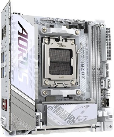 Gigabyte X870I Aorus Pro Ice Wi-Fi AMD AM5 DDR5 Mini ITX Anakart - Outlet