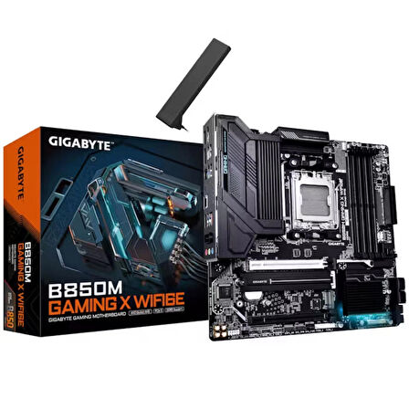 Gigabyte B850M Gaming X WiFi6E AM5 (LGA 1718) Soket Anakart