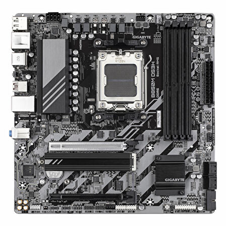 Gigabyte B850M DS3H DDR5 (8200MHz)OC M.2 HDMI/DP/USB-C PCIe 5.0 AM5 mATX Anakart
