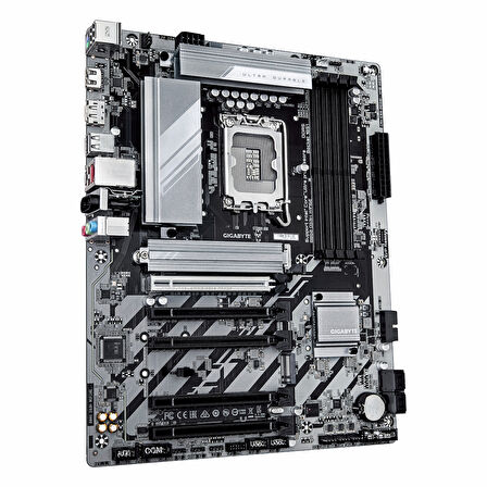 Gigabyte B860 DS3H WiFi6E DDR5 (9066MHz)OC M.2 HDMI/DP/USB-C PCIe 5.0 1851P ATX Anakart