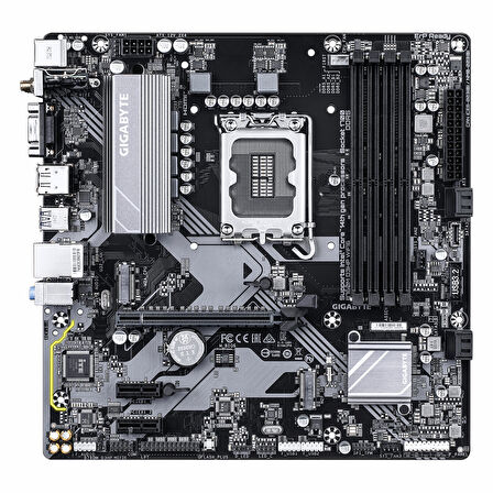 Gigabyte B760M D3HP WiFi6 DDR5 (5600MHz)OC M.2 VGA/HDMI/DP PCIe 4.0 1700P mATX Anakart