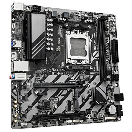 Gigabyte B840M D2H Soket AM5 DDR5 7600MHz (OC) mATX Gaming (Oyuncu) Anakart