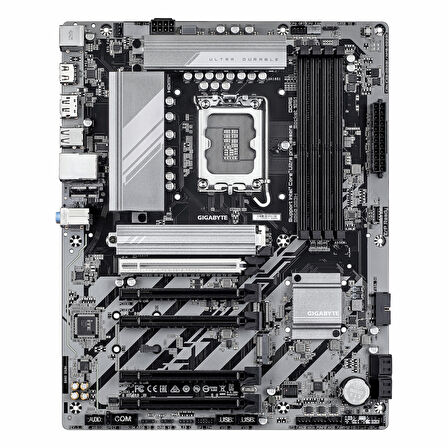 Gigabyte B860 DS3H DDR5 (9066MHz)OC M.2 HDMI/DP/USB-C PCIe 5.0 1851P ATX Anakart