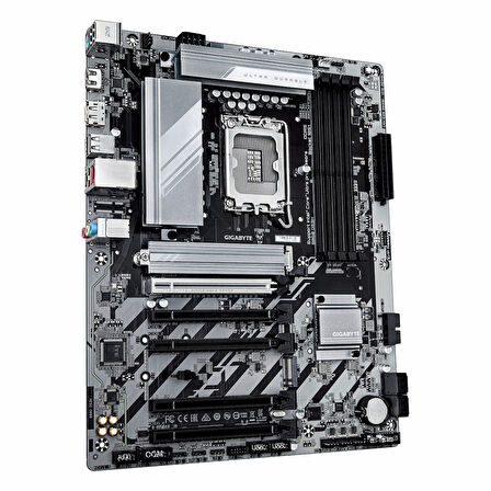 Gigabyte B860 DS3H DDR5 (9066MHz)OC M.2 HDMI/DP/USB-C PCIe 5.0 1851P ATX Anakart