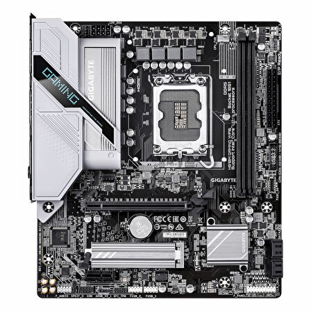 Gigabyte H810M Gaming WiFi6 DDR5 (6400MHz)OC M.2 HDMI/DP PCIe 4.0 1851P mATX Anakart