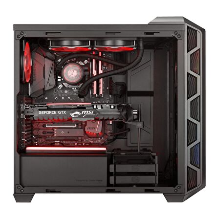 Cooler Master M.CaseH500 3 Fanlı Siyah ATX Bilgisayar Kasası