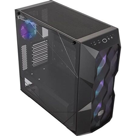 Coolermaster Masterbox TD500 Tg Siyah 650W 80+ Bronze 4X12CM Argb Fanlı Mesh Ön Panel Pencereli Midtower Kasa