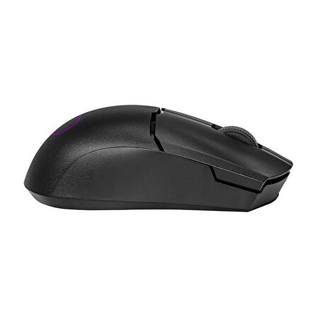 COOLER MASTER MM712 58GR KABLOSUZ 2.4G/BT ULTRA HAFİF SİYAH RGB OYUNCU MOUSE