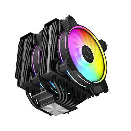 Cooler Master Hyper 622 Halo Black ARGB 120 mm Intel(1700p)-AMD Uyumlu Hava Soğutucu