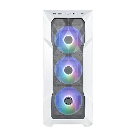 Cooler Master TD500 V2 Mesh ARGB Mid Tower Beyaz Kasa PSU Yok