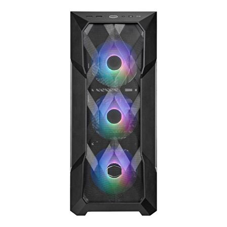 Cooler Master TD500 V2 Mesh ARGB Mid Tower Siyah Kasa PSU Yok