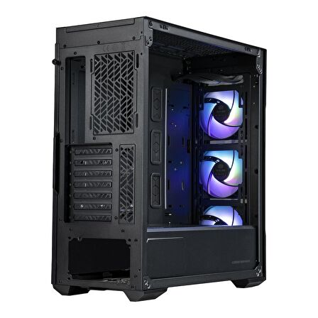 Cooler Master MasterBox TD500 V2 4 Fanlı Siyah ATX Bilgisayar Kasası