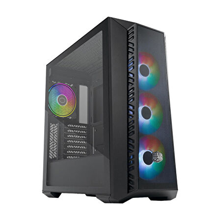 Cooler Master Masterbox 520 4 Fanlı Siyah ATX Bilgisayar Kasası