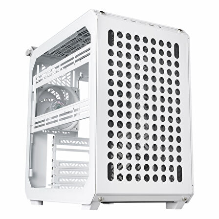 Cooler Master Qube 500 Flatpack Macaron Edition USB 3.2 ARGB eATX Mid Tower Beyaz Kasa