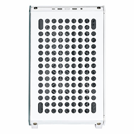 Cooler Master Qube 500 Flatpack Macaron Edition USB 3.2 ARGB eATX Mid Tower Beyaz Kasa