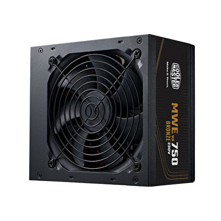 Cooler Master MWE V3 750W 80+ Bronze ATX 3.1 120mm Fanlı PSU