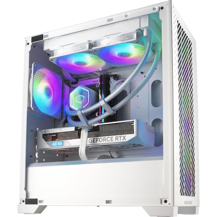 COOLER MASTER MasterLiquid 360 Core II ARGB Beyaz İşlemci Sıvı Soğutucu - MLW-D36M-A18PA-RW