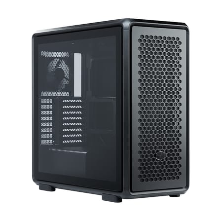 Cooler Master MasterFrame 600TG MF600-KGNN-S00 3x140mm(Ön)-1x120mm(Arka) Fan Modüler ATX Alüminyum Siyah Mid Tower Gaming (Oyuncu) Kasası