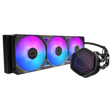 Cooler Master MasterLiquid Atmos II Pixel Led ARGB 360mm Islemci Sivi Sogutucu