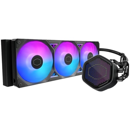 Cooler Master MasterLiquid Atmos II Pixel Led ARGB 360mm Islemci Sivi Sogutucu