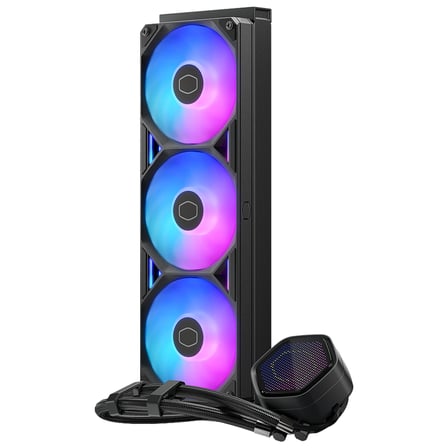 Cooler Master MasterLiquid Atmos II Pixel Led ARGB 360mm Islemci Sivi Sogutucu