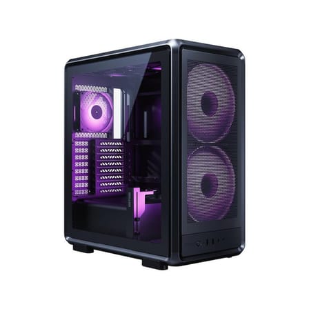 COOLER MASTER MASTERFRAME 500 MESH ATX 2X FAN SİYAH (PSU YOK) GAMING KASA
