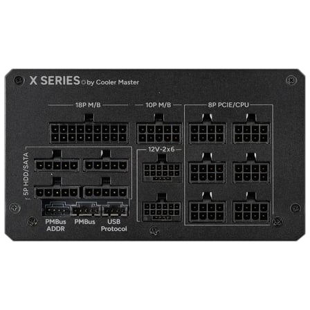 Cooler Master X MIGHTY 2000 2000W 80+ Platinum Full Modüler ATX 3.1 120mm Fanli PSU