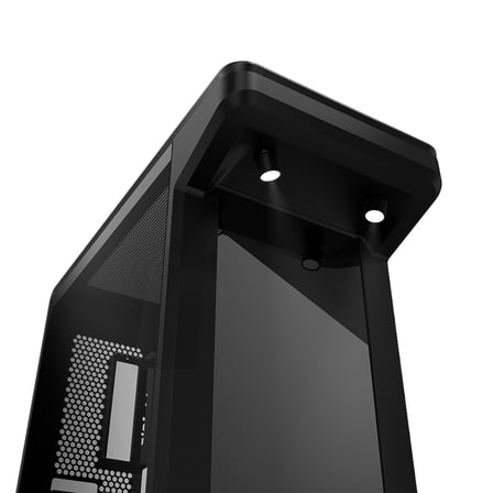 Cooler Master Masterframe 360 LCD 15.6 inc  Mesh Tempered Glass USB 3.2 Siyah ATX Mid Tower Kasa