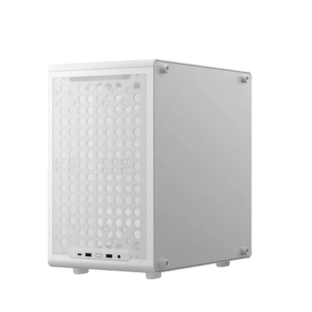 CM MasterBox QUBE 340 TG Beyaz Mini-ITX/Micro ATX DIY Bilgisayar Kasası