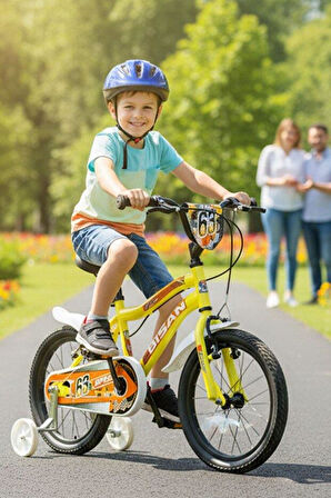 Bisan Bobo 16 Jant Sarı Çocuk Bisikleti