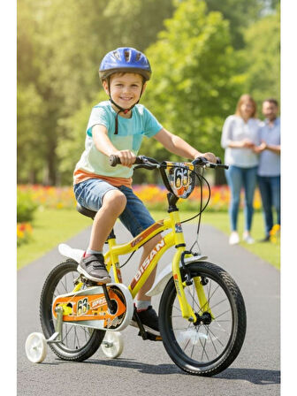 Bisan Bobo 16 Jant Sarı Çocuk Bisikleti